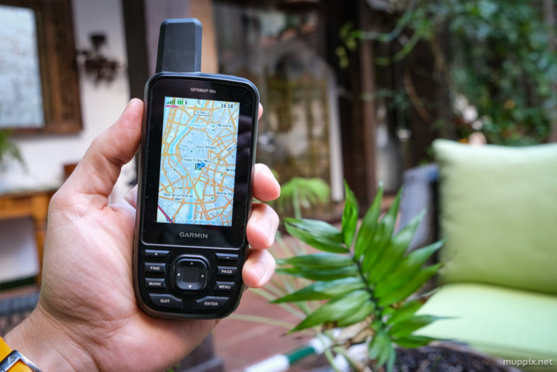 Front-on image of Garmin's new GPSMap 66s